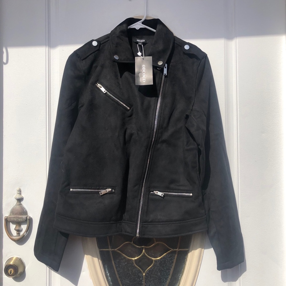 ODCOCD Faux Suede Jacket